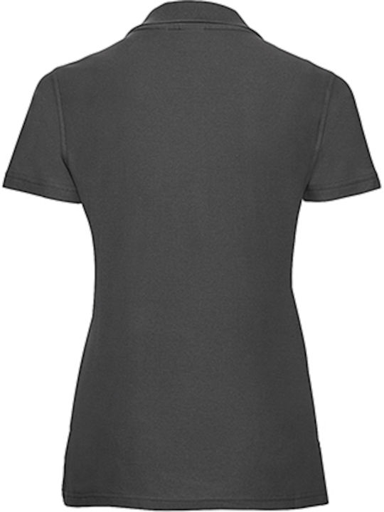 Russell Europe Ultimate Women's Short Sleeve Promotional Blouse Gray