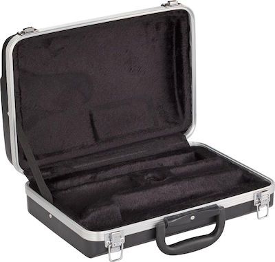 Soundsation ABS Clarinet case Bb Wasserdicht Koffer Klarinette mit Abdeckung Schwarz