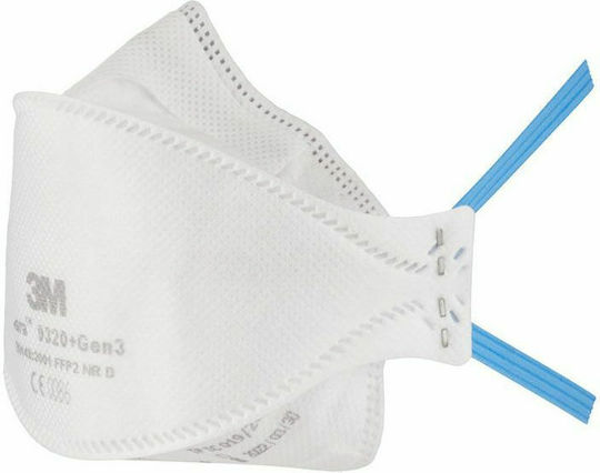 3M Aura 9320+ Protective Mask FFP2 White 9320+ 1pcs