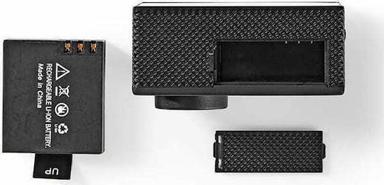 Nedis ACAM04BK Action Camera HD (720p) Υποβρύχια (με Θήκη) με Οθόνη 2" Μαύρη