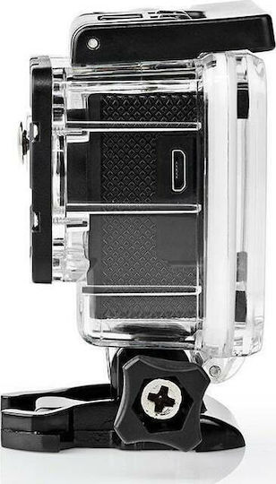 Nedis ACAM04BK Action Camera HD (720p) Υποβρύχια (με Θήκη) με Οθόνη 2" Μαύρη