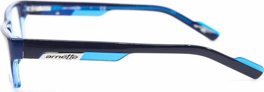 Arnette Acetate Prescription Eyeglass Frame Blue AN7039 1072