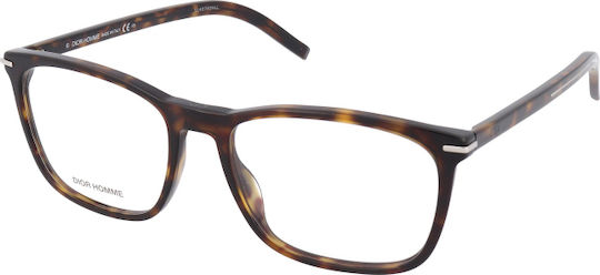 Dior Rame Ochelari Pentru Bărbați Din Acetat Maro