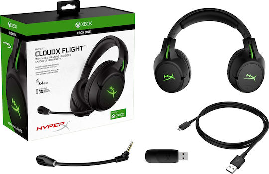 HyperX CloudX Flight Ασύρματο Over Ear Gaming Headset με σύνδεση USB