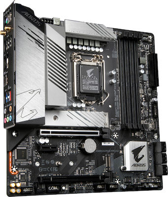 B560M Aorus Pro AX (rev. 1.0) Micro ATX Wi-Fi Дънна платка с Intel 1200 Гнездо