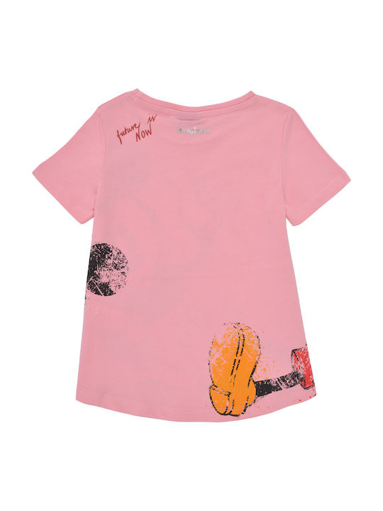 Desigual Kids T-shirt Pink