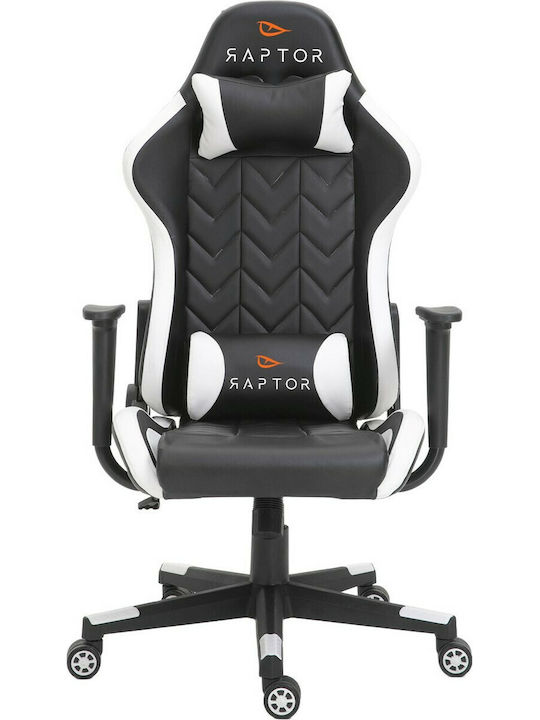 Raptor Blade Καρέκλα Gaming Δερματίνης Μαύρη