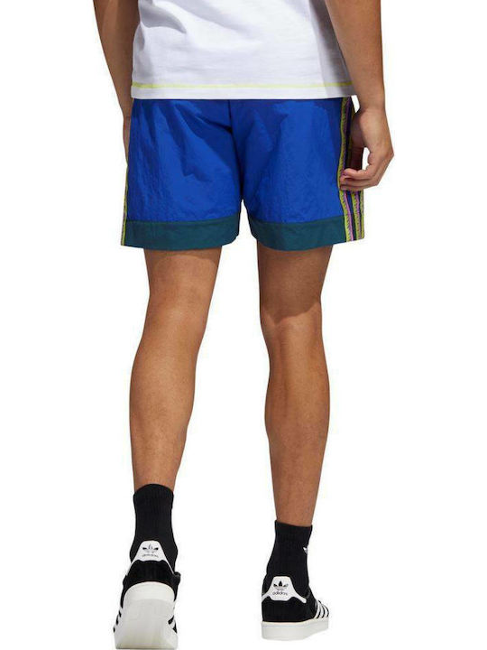 adidas Taped Αθλητική Ανδρική Βερμούδα Royal Blue