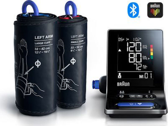 Braun Exact Fit 5 Connect Electronical Blood Pressure Monitor Arm with Bluetooth BUA6350EU