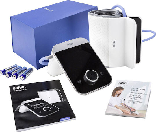 Braun ActivScan 9 Ηλεκτρονικό Πιεσόμετρο Μπράτσου Ακριβείας με ανίχνευση Αρρυθμίας & Bluetooth BUA7200WE