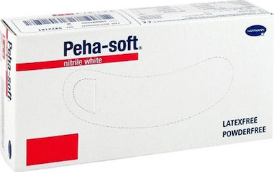 Hartmann Peha-soft Γάντια Νιτριλίου Χωρίς Πούδρα σε Λευκό Χρώμα 100τμχ