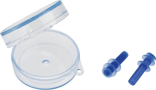 Seac Silicone Earplugs for Swimming in Blue Color 1520004000000 2 Pieces