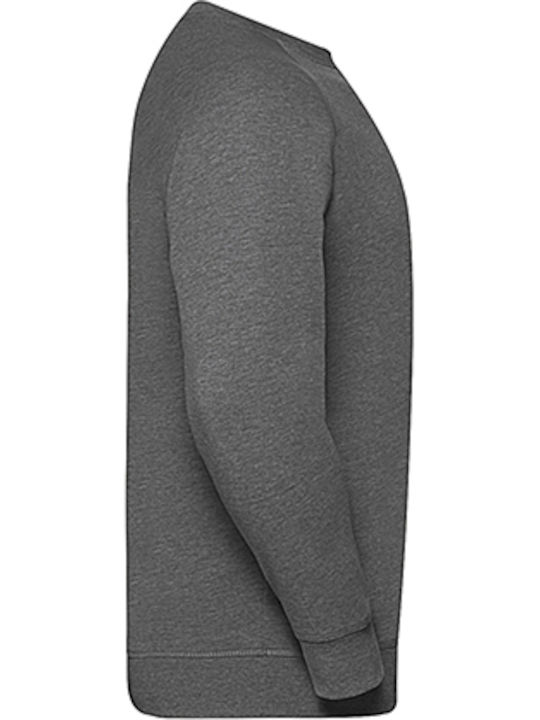 Russell Europe Men's Long Sleeve Promotional Sweatshirt Grey Marl