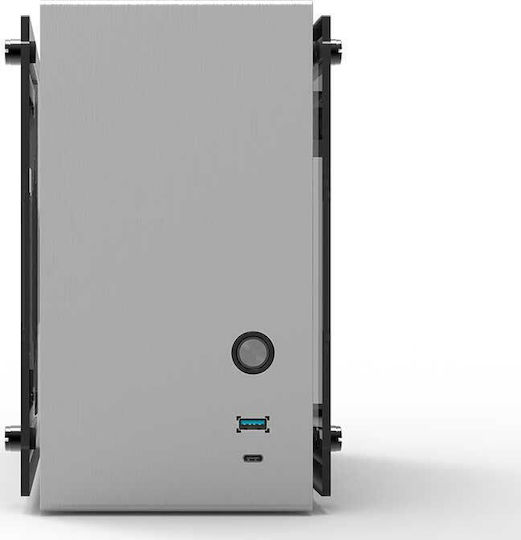 Zalman M2 Mini Mini Tower Κουτί Υπολογιστή Ασημί