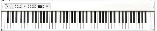 Korg Ηλεκτρικό Stage Πιάνο D1 με 88 Βαρυκεντρισμένα Πλήκτρα και Σύνδεση με Ακουστικά White
