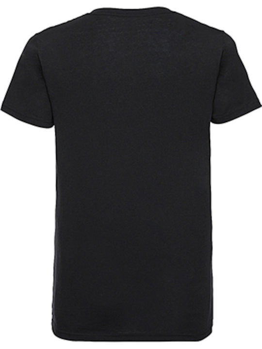 Russell Europe Werbe-T-Shirt in Schwarz Farbe