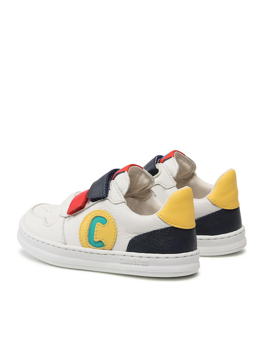 Kids Sneakers with Scratch White