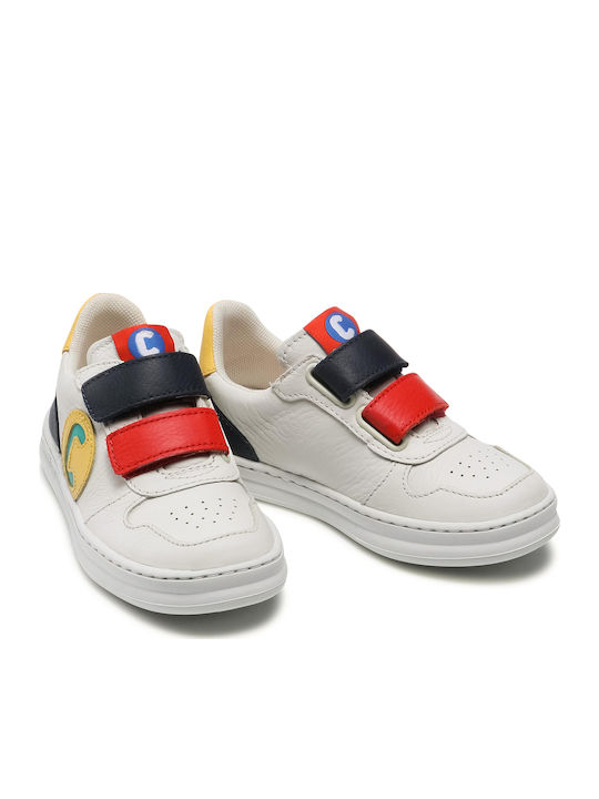 Kids Sneakers with Scratch White