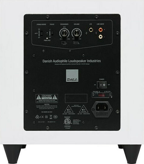 Dali SUB C-8 D Active Subwoofer with Speaker 8" 220W White