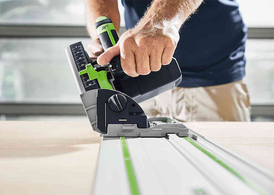 Festool TS 55 FEBQ-PLUS-FS Plunge Circular Saw 1200W with Speed Control and with Dust Extraction System