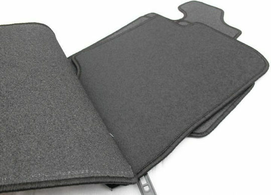 Petex Set of Front and Rear Mats 4pcs for Mazda Premacy 1999-2005 Black