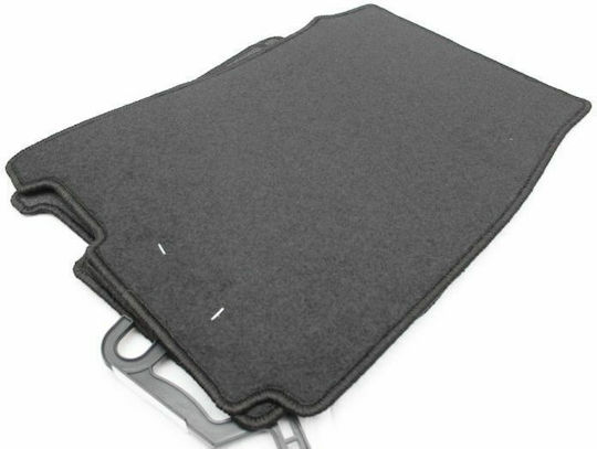 Petex Set of Front and Rear Mats 4pcs for Mazda Premacy 1999-2005 Black