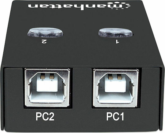 Manhattan USB 2.0 2-Port Black