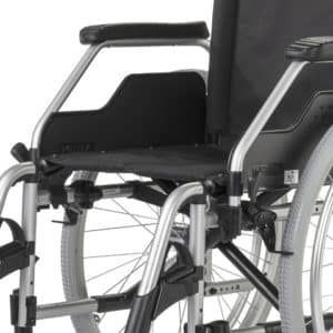 Meyra Eurochair 1.750 Αναπηρικό Αμαξίδιο 24" Ελαφρού Τύπου 50cm 1.750 Ασημί