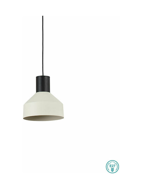 Faro Barcelona Kombo Pendant Light Single-Light for Socket E27 Beige