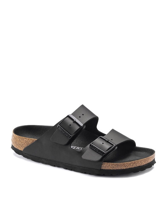 Arizona Birko-Flor Ανδρικά Σανδάλια σε Μαύρο Χρώμα Narrow Fit