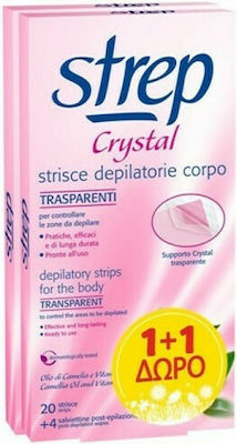 Strep Crystal Ταινίες Αποτρίχωσης 40τμχ