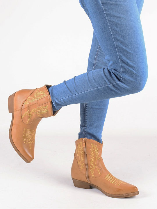 Ghete Dama Cowboy Maro Camel