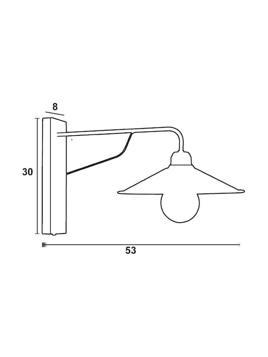 ArkoLight Wall Lamp 30x40cm