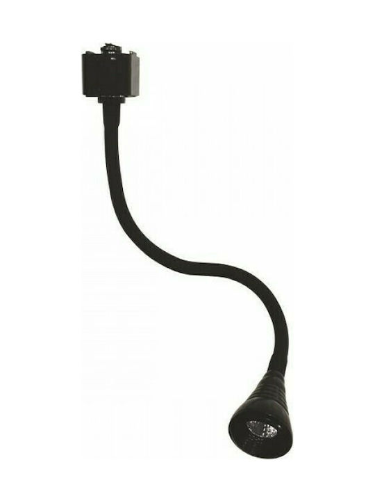 Eurolamp Einzel LED Spot in Schwarz Farbe