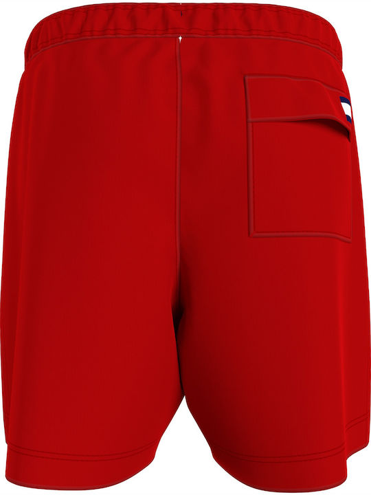 Tommy Hilfiger Kids Swimwear Swim Shorts Red