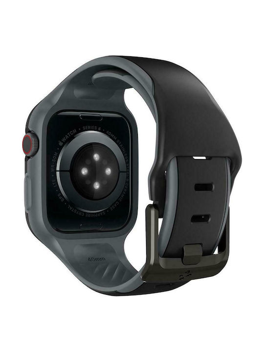 Spigen Liquid Air Pro Silikonhülle in Schwarz Farbe für Apple Watch 40mm