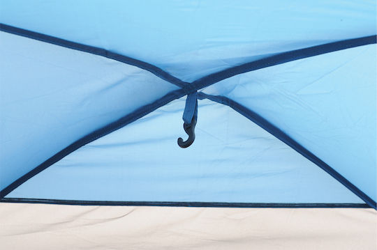 Hupa Gemini Σκηνή Camping Igloo Μπλε με Διπλό Πανί 4 Εποχών για 3 Άτομα 320x220x150εκ.