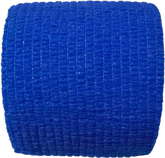 Medicin Elastic Cohesive Bandage 5cm x 4.5m Blue