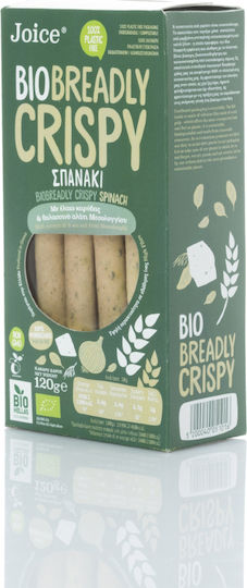 Organic Spinach & Feta Breadsticks Joice Foods 120g