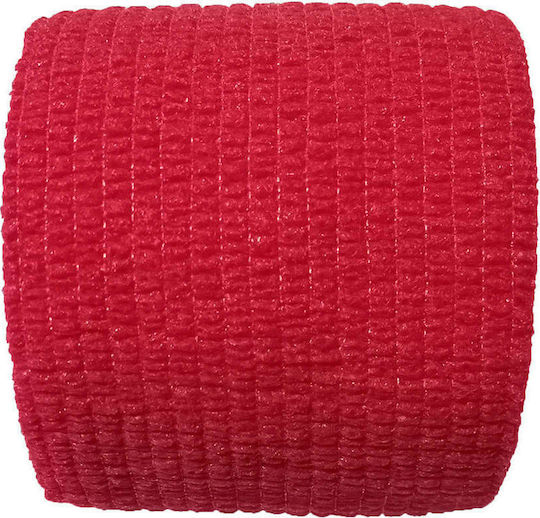 Medicin Elastic Cohesive Bandage 5cm x 5m Red