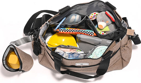 Lorelli Shoulder/Hand Diaper Bag Maya Black 57x14x38cm.