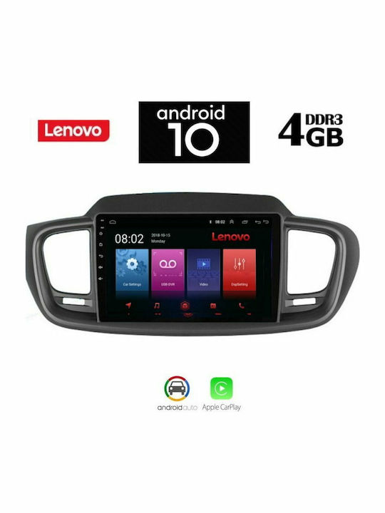 Lenovo Sistem Audio Auto pentru Kia Sportage / Sorento 2013> (Bluetooth/USB/AUX/WiFi/GPS/Android-Auto) cu Ecran Tactil 10.1" LENOVO SSX9627_GPS