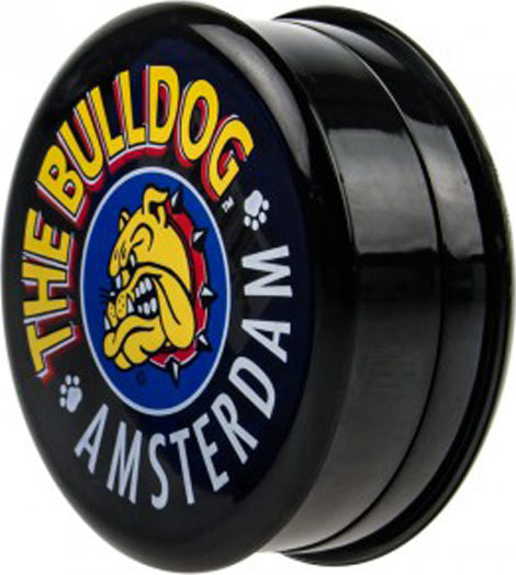 The Bulldog Amsterdam Râșniță Transparent Black 60mm Negru