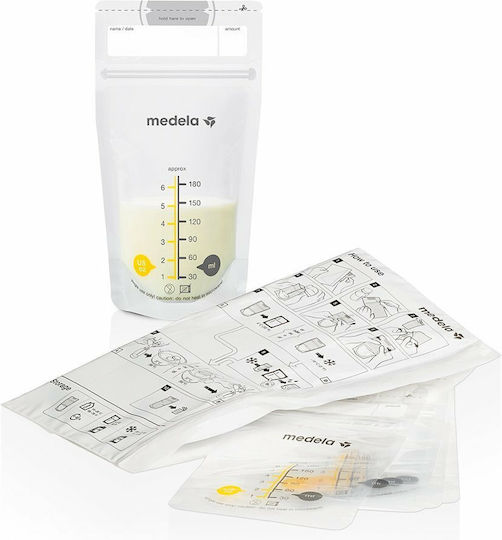 Medela Aufbewahrungsbeutel für Muttermilch 180ml 50 Stück