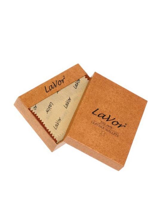 Leather Men's Wallet Classic with RFID Black Logo