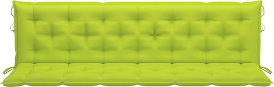 vidaXL Swing Cushion Bright Green 200x50cm vidaXL Swing Cushion Bright Green 200x50cm