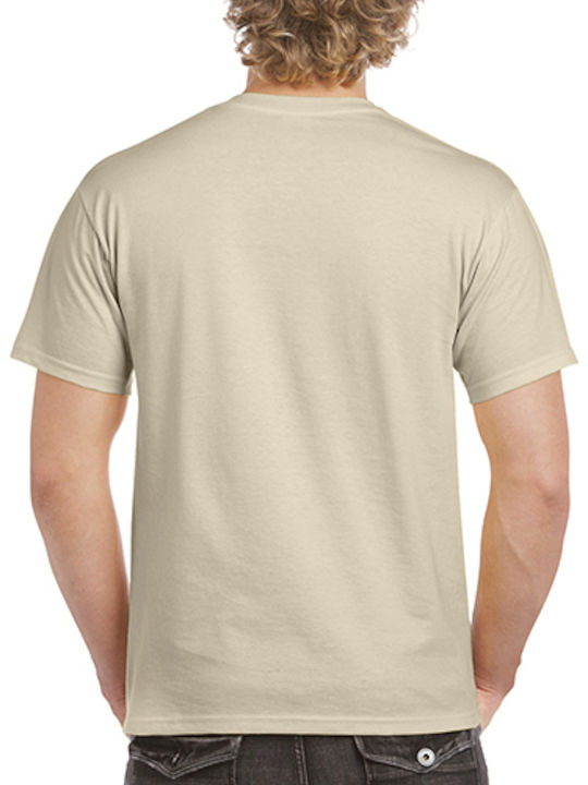 Gildan Men's Short Sleeve Promotional T-Shirt Sand 5000-038