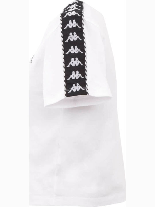 Inula Κοντομάνικο Crop Top Λευκό