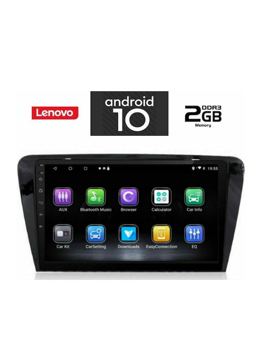 Lenovo IQ-AN X6917 Ηχοσύστημα Αυτοκινήτου για Skoda Octavia (Bluetooth/USB/AUX/WiFi/GPS) με Οθόνη Αφής 10.1"