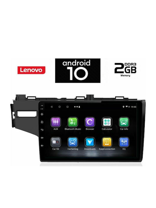 Lenovo Car-Audiosystem für Honda Jazz 2013> (Bluetooth/USB/AUX/WiFi/GPS) mit Touchscreen 10.1" IQ-AN X6772_GPS